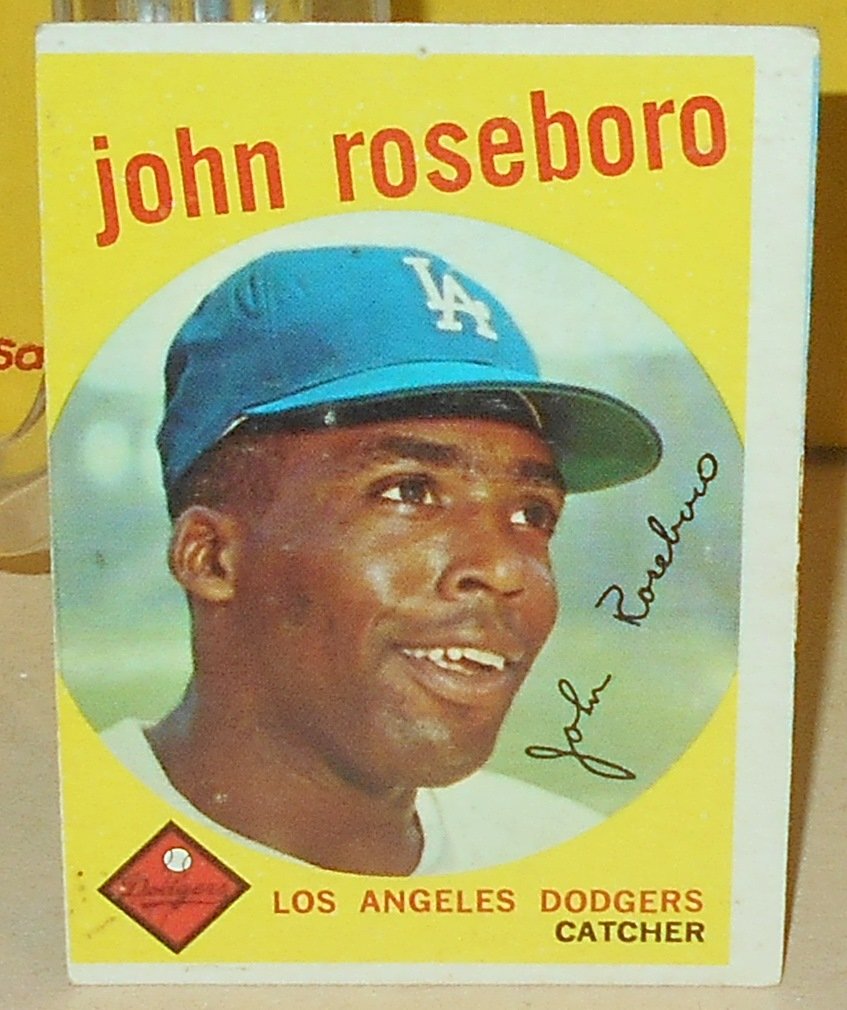 1959 Topps John Roseboro: #441, see photos.