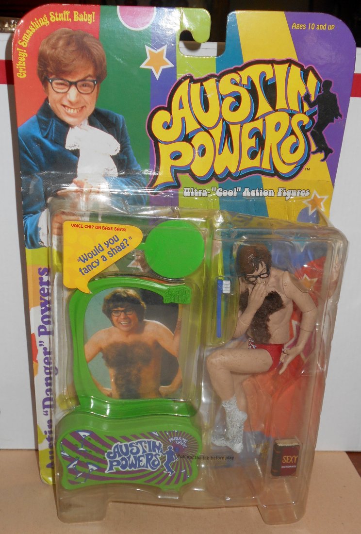 Austin Powers: Sealed on card, see photos.