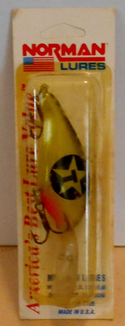 Norman Lure on Card: Lure has Texaco logo, see photos.