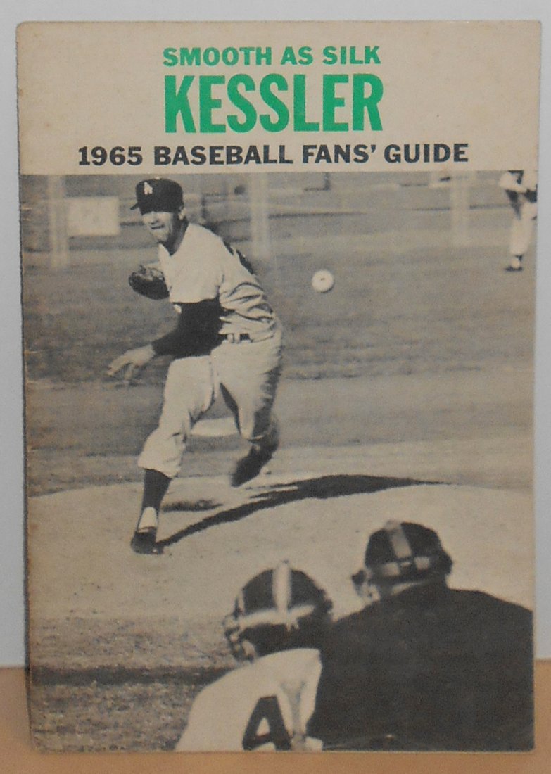 Kessler Whiskey: 1965 Baseball Fans' Guide, see photos.