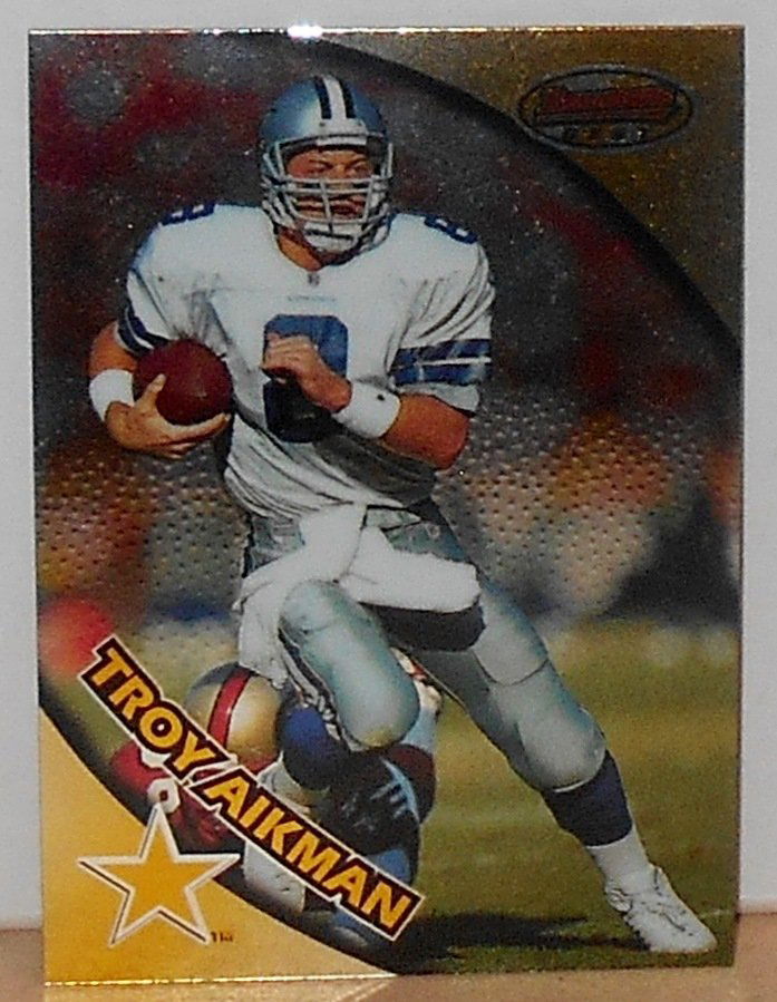 1997 Bowman Best Troy Aikman: #10, see photos.