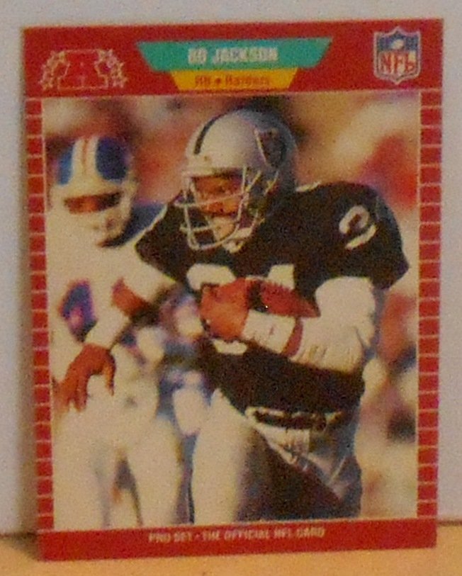 1989 Pro Set Bo Jackson: #185, see photos.
