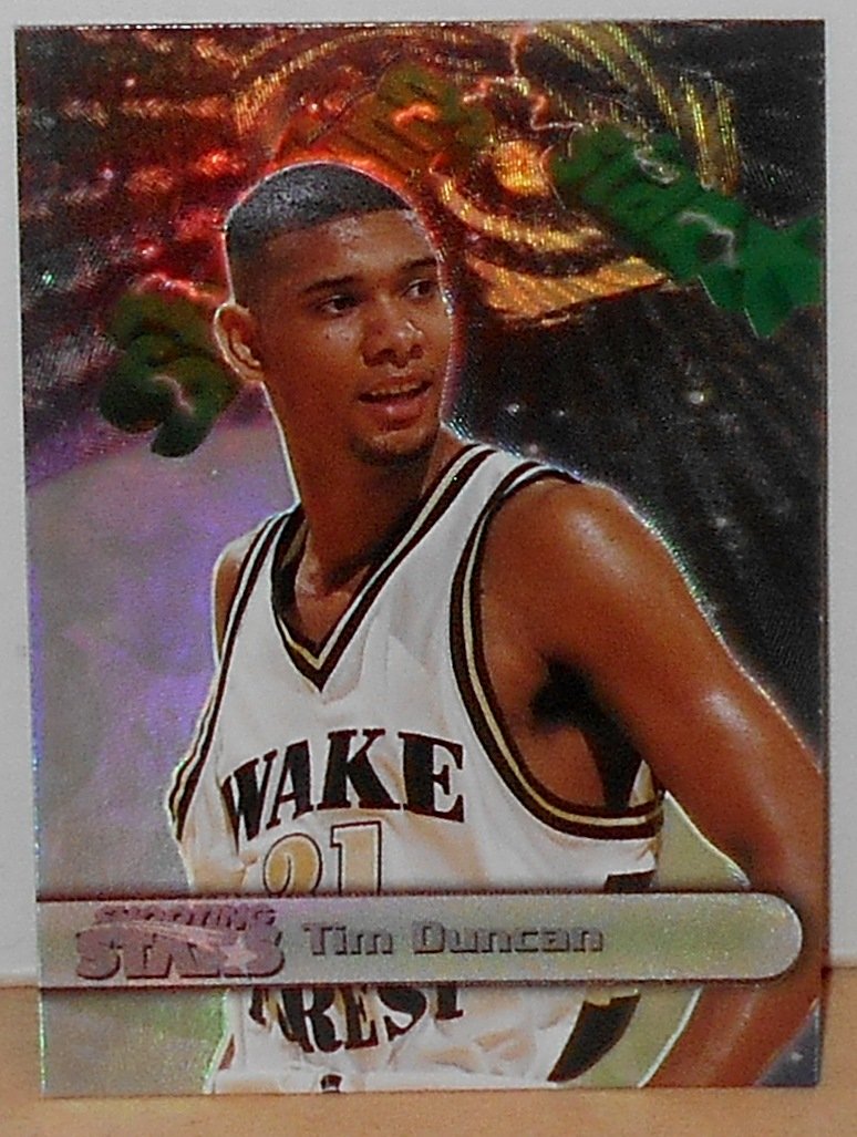 1997 Wheels Tim Duncan: Promo, Shooting Stars, #P1, see photos.