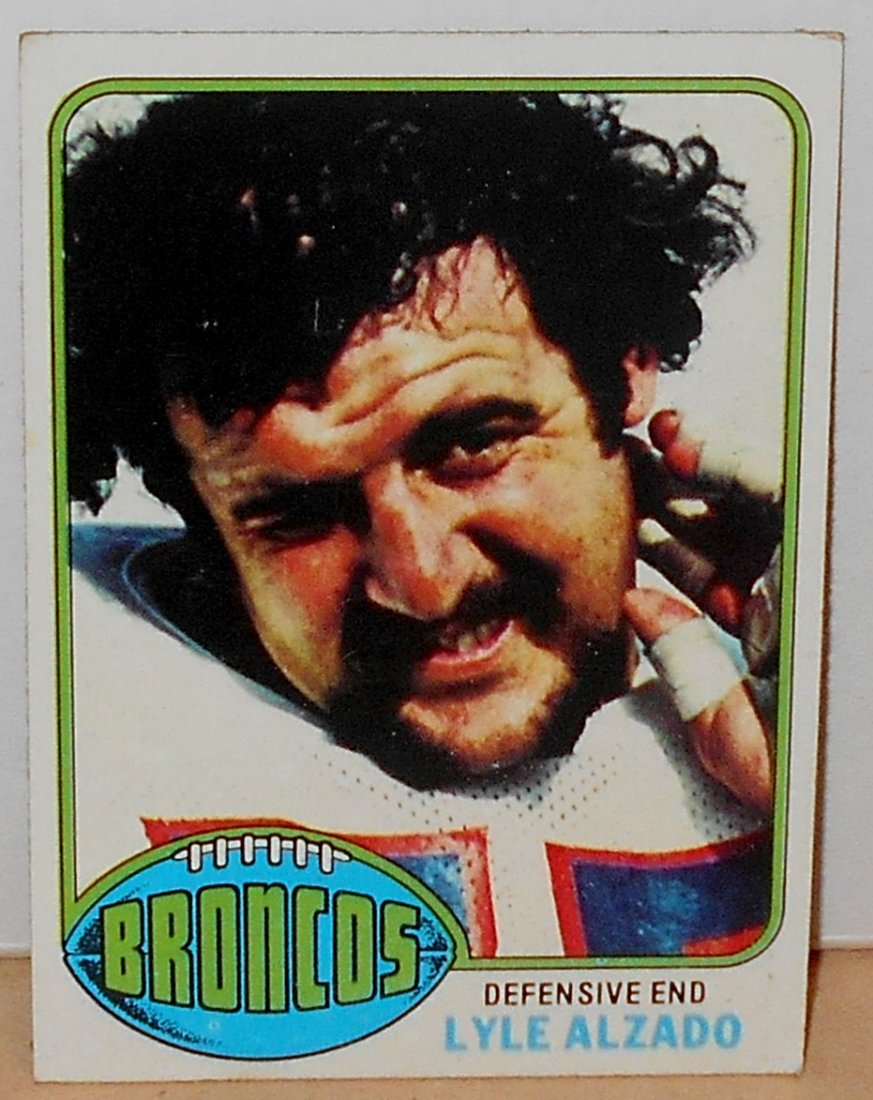 1976 Topps Lyle Alzado: #217, see photos.