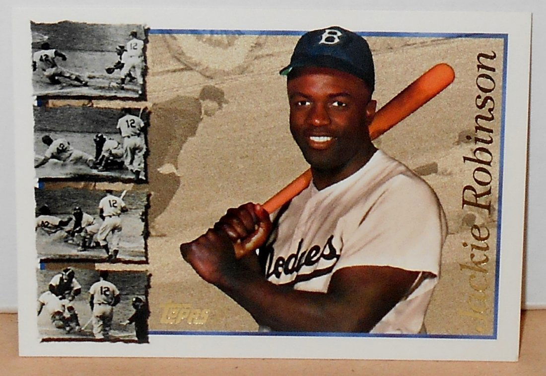 1996 Topps Jackie Robinson: #42, see photos.