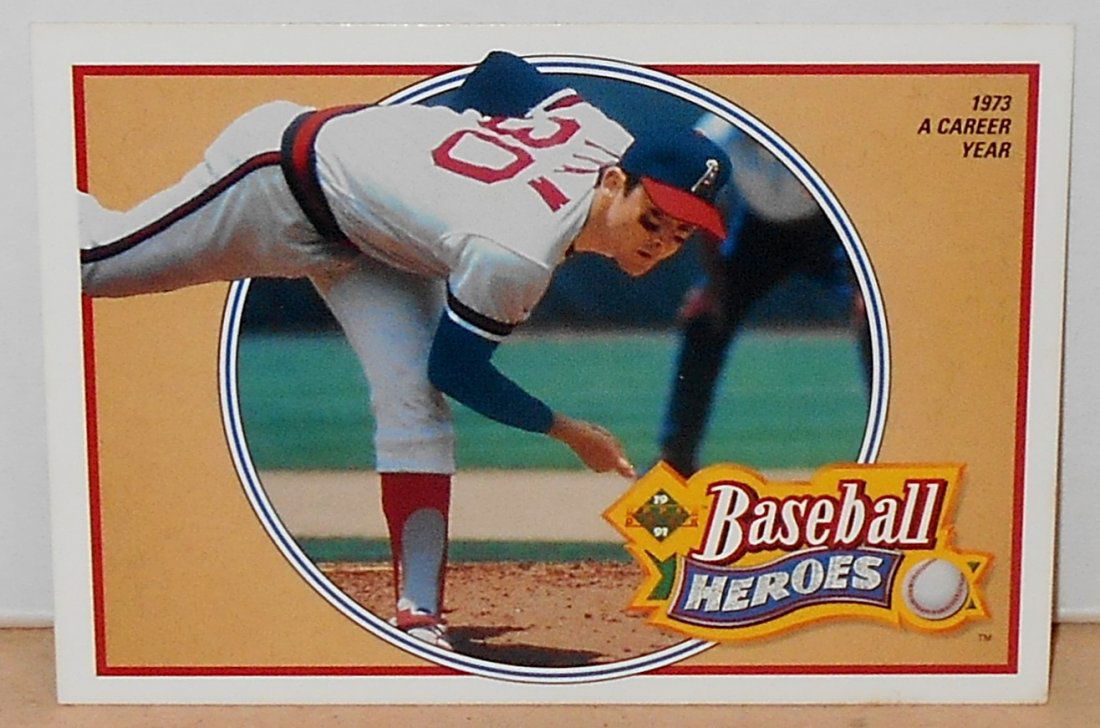 1991 Upper Deck Nolan Ryan: 11 of 18, Baseball Heroes, see photos.