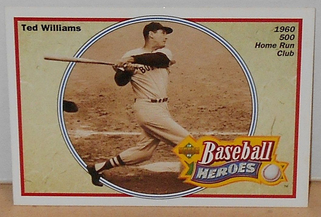 1992 Upper Deck Ted Williams: 34 of 36, Baseball Heroes, see photos.