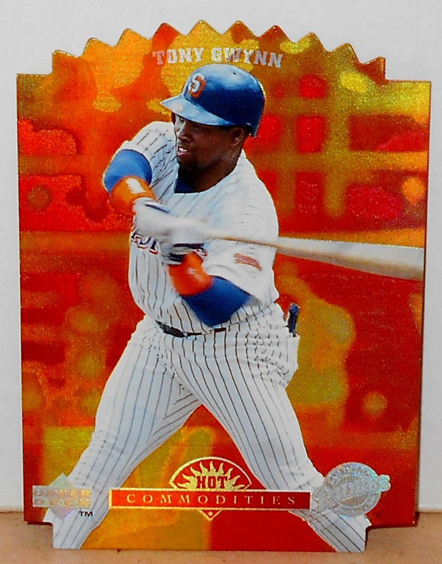 1996 Upper Deck Tony Gwynn: Upper Deck Showcase, Hot Commodities, HC19, see photos.