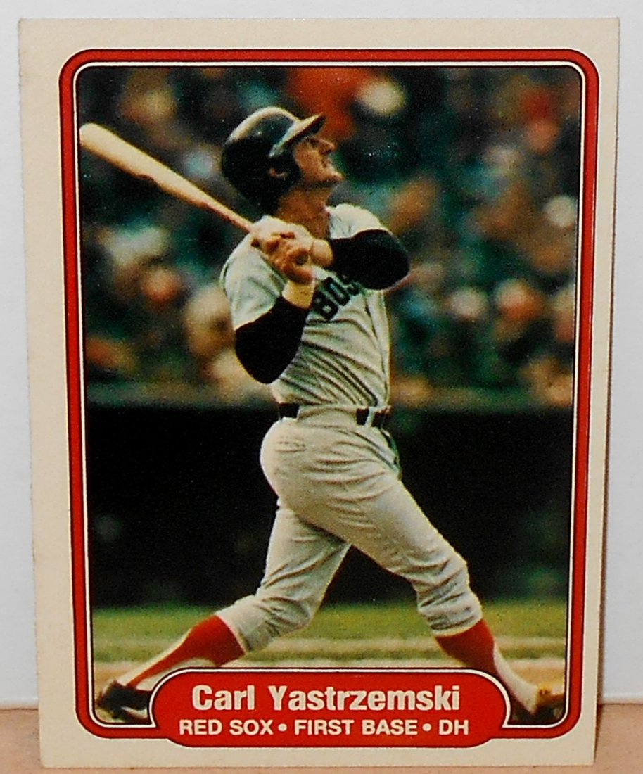 1982 Fleer Carl Yastrzemski: #312, see photos.