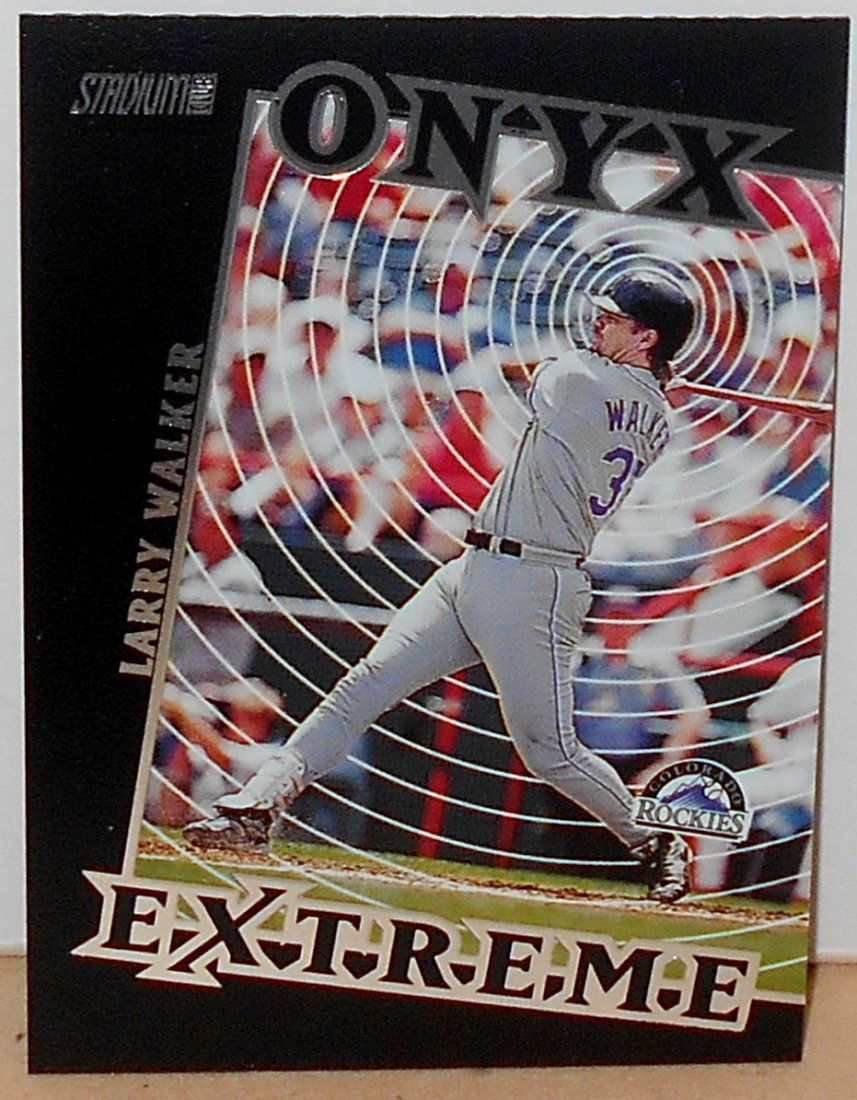 Stadium Club Larry Walker: Onyx Extreme, OE9, see photos.