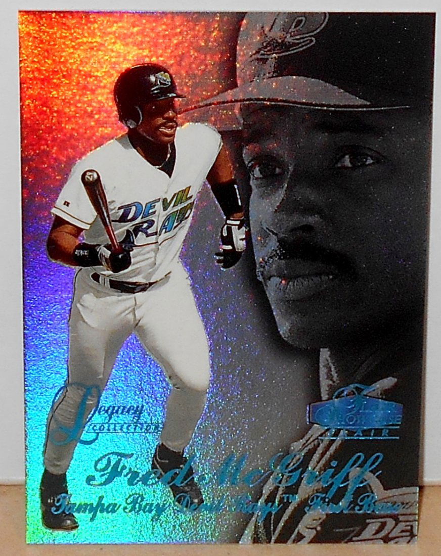1998 Flair Showcase Fred McGriff: Sec 1, Row 3, Seat 108, 78 of 100, see photos.