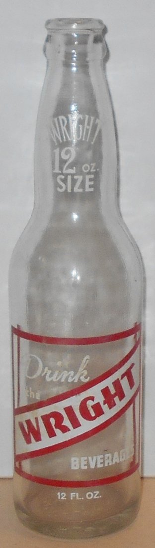Wright Root Beer Bottle: Baton Rouge, La., see photos.