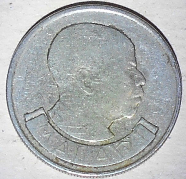 Malawi: 1989 10 Tambala, see photos.