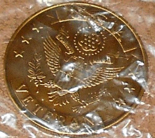 USA Veterans Coin: Vietnam The Wall, in plastic, see photos.