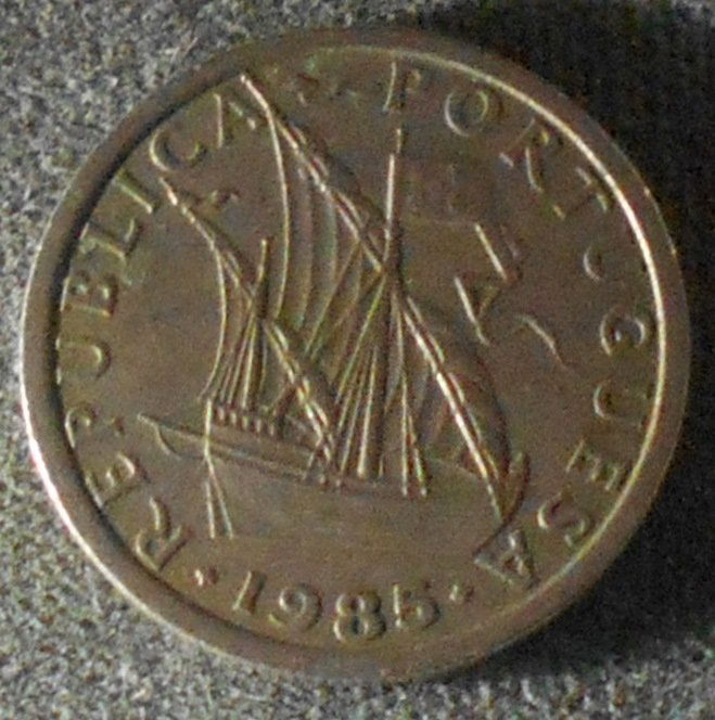 1985 Republica Portuguesa: 2 $50, see photos.