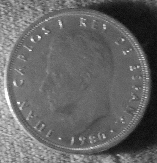 1980 Rey De Espana: 5 Ptas, see photos.