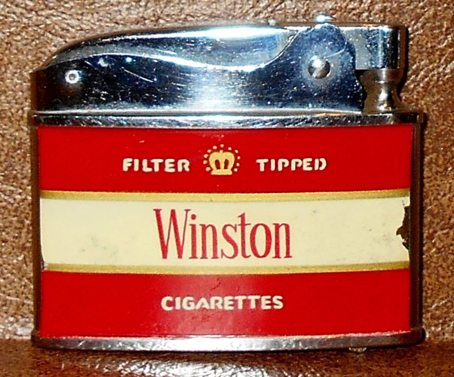 Winston Cigarettes Lighter: Coronet made lighter, see photos.