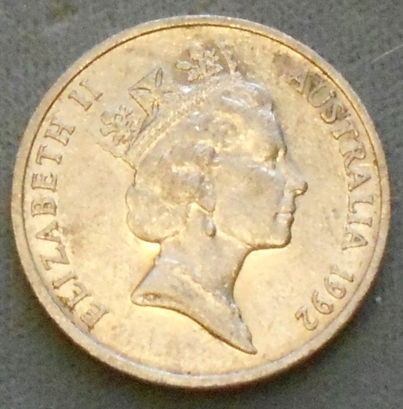 1992 Elizabeth II: Australia 10 cents, see photos.