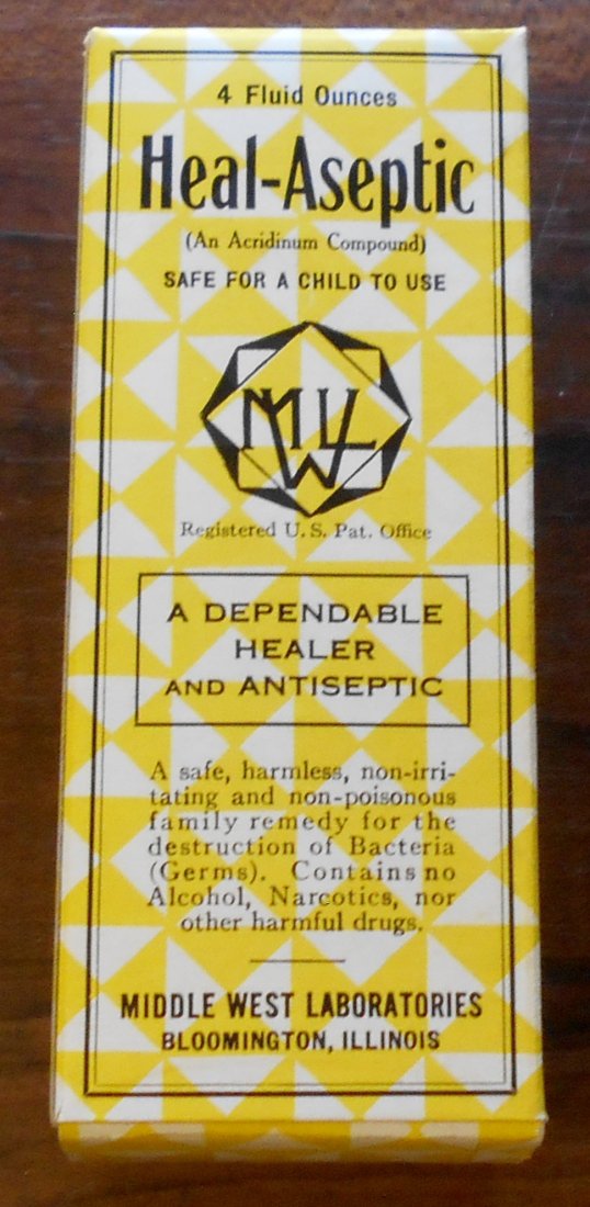 Heal-Aseptic: Empty box, see photos.