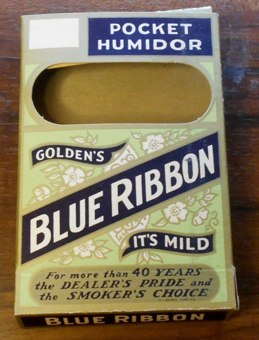 Golden's Blue Ribbon: Empty box, see photos.