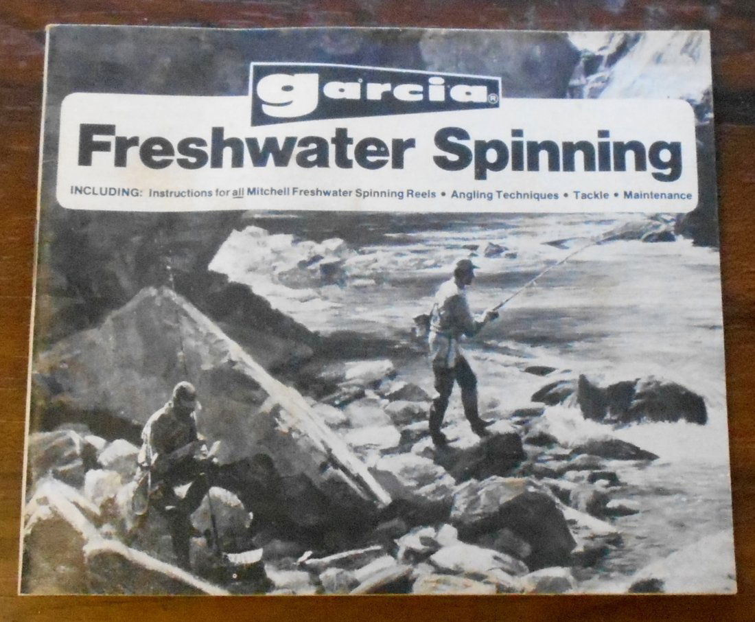 Garcia freshwater Spinning Booklet: Freshwater spinning booklet, see photos.