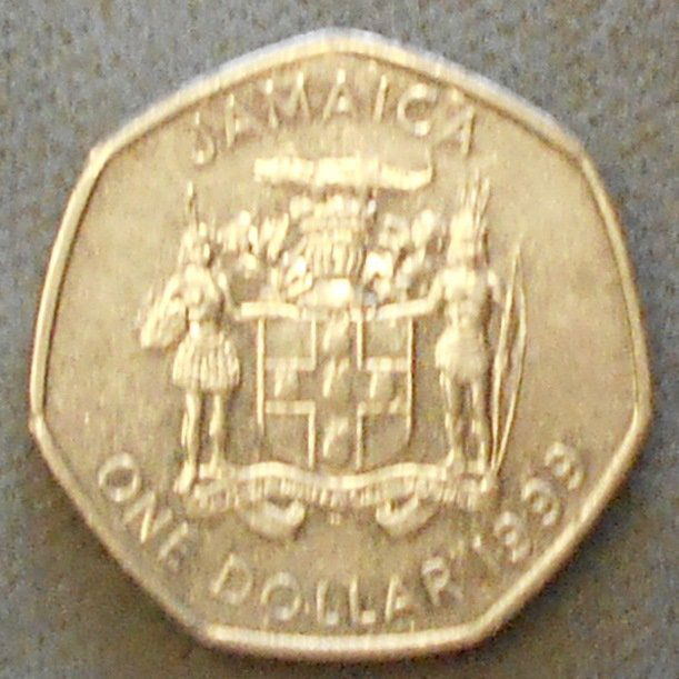 1999 Jamaica: One Dollar, see photos.