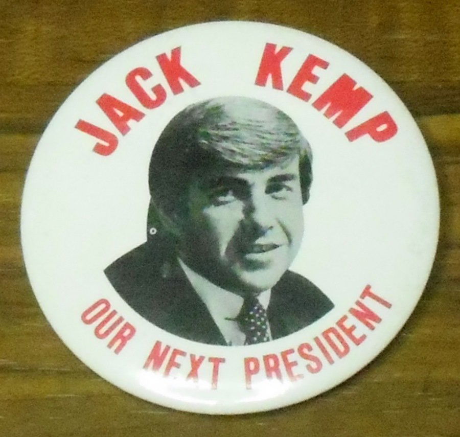 Jack Kemp Pin: Our next President pin, see photos.