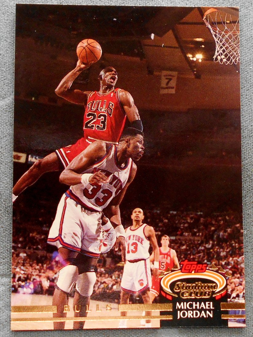 1992 Stadium Club: Michael Jordan #1, see photos.
