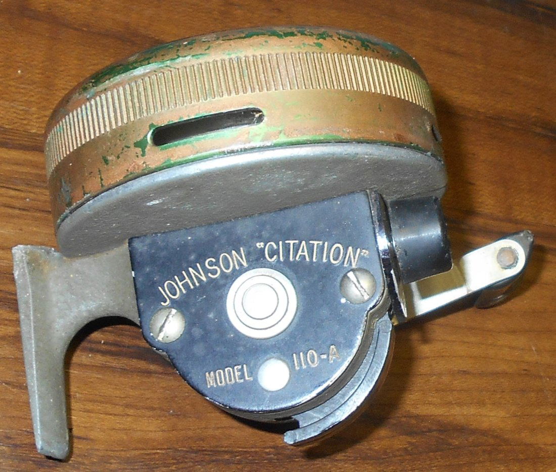 Fishing Reel: Johnson, 'Citation' mod 110-A, see photos.