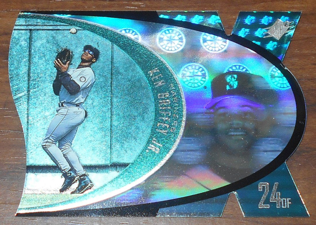 Ken Griffey Jr: 1997 SPX Sample card, #SPX45, see photos.