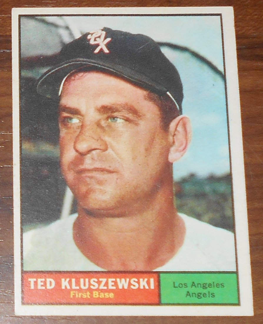 Ted Kluszewski: 1961 Topps, #65, see photos.