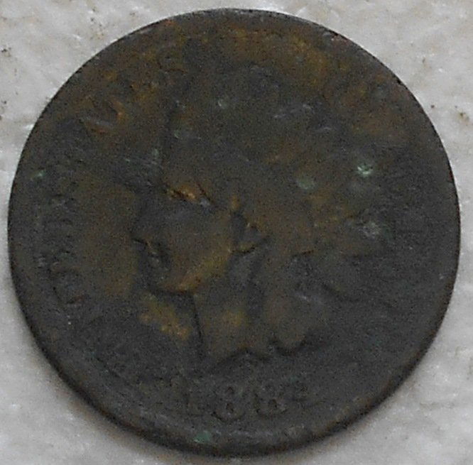 1884 Indian Cent: 1884 Indian Head cent, see photos.