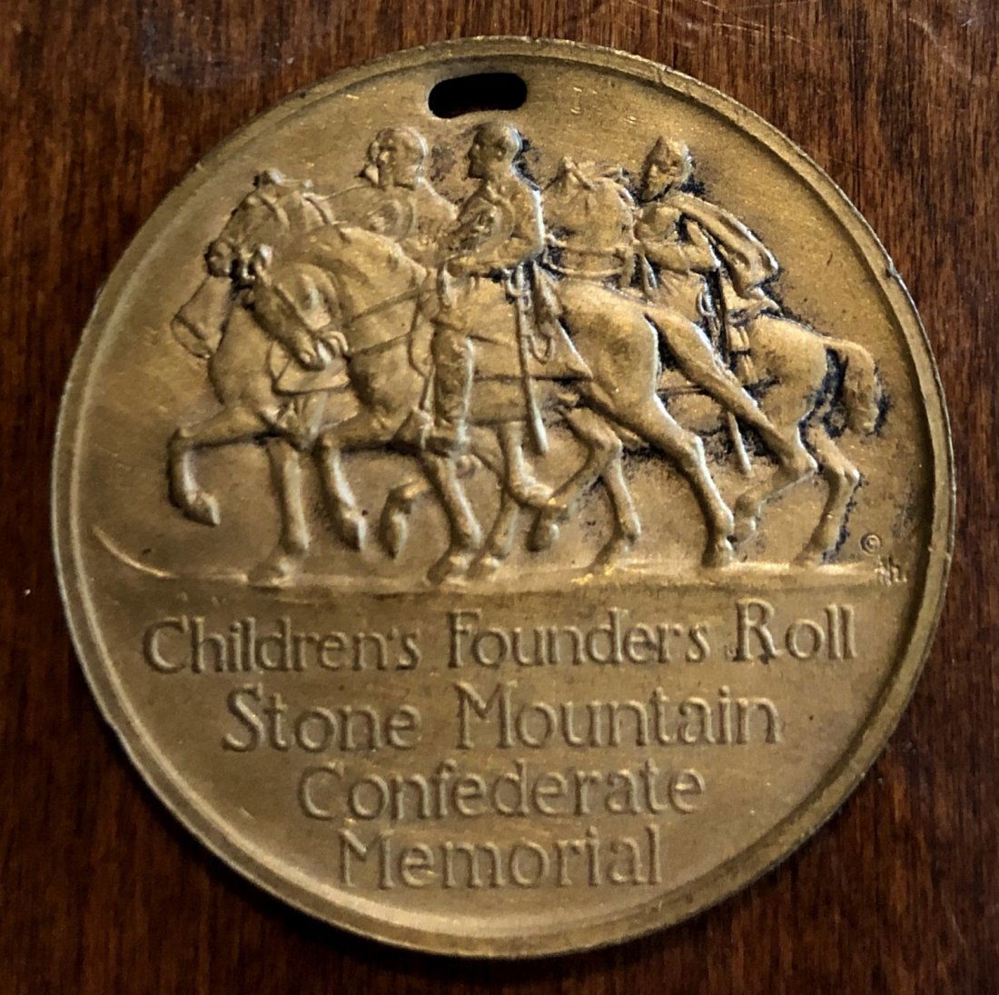Children's Founders Roll: Stone Mountain Confederate Memorial, was given when children sent money for memorial, see photos.