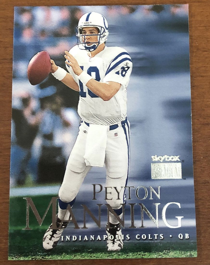Peyton Manning: 1999 Skybox Premium, #34, see photos.