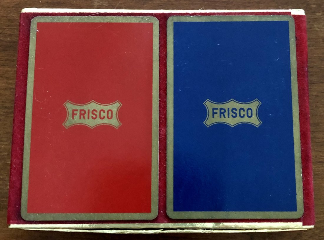 Frisco Playing Cards: Two decks, see photos.
