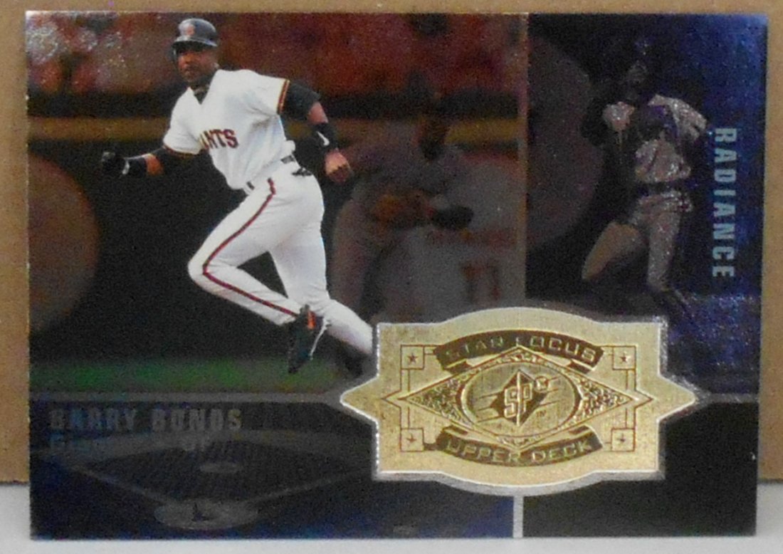 Barry Bonds: 1998 SPx, #164, 2469/3500, see photos.