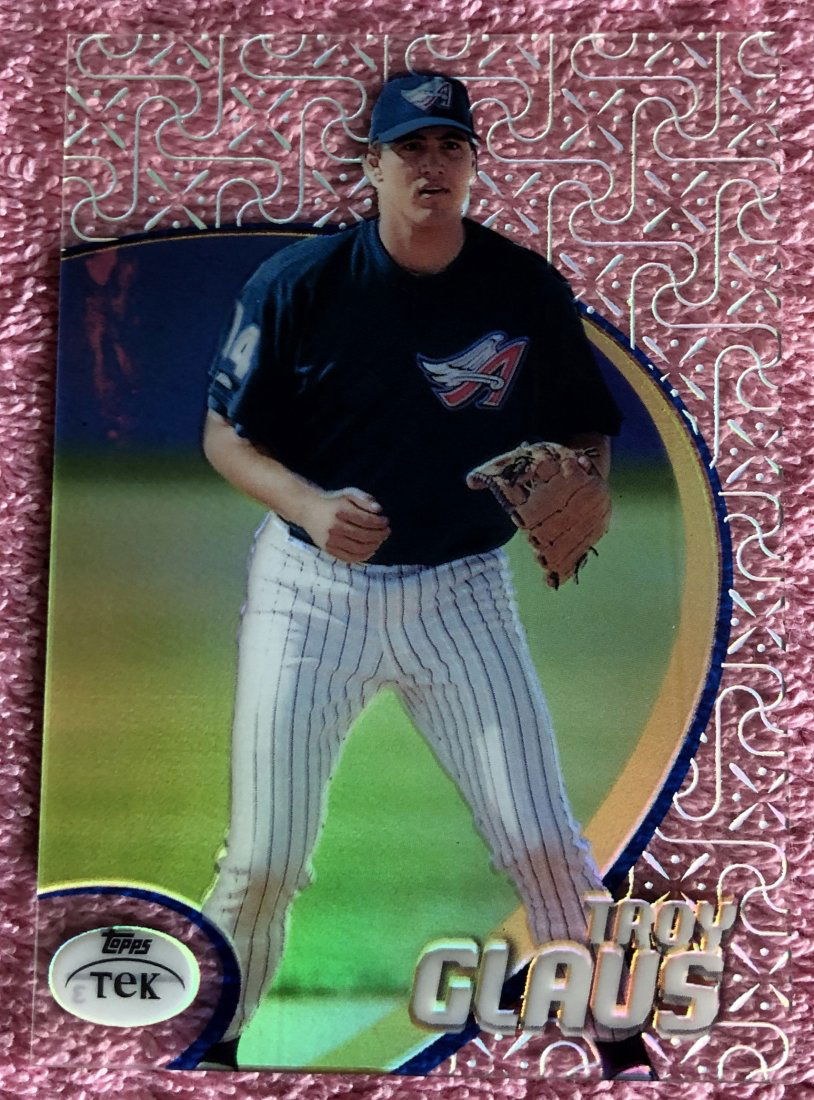 Troy Glaus: 1999 Topps Tek, #61, Pattern 3, see photos.