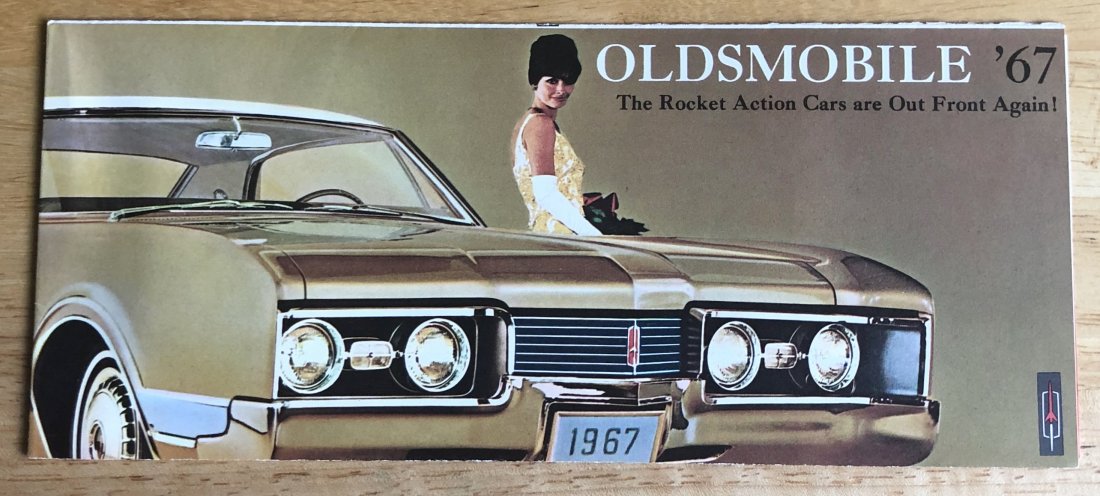 1967 Oldsmobile: Dealership booklet about product, see photos.