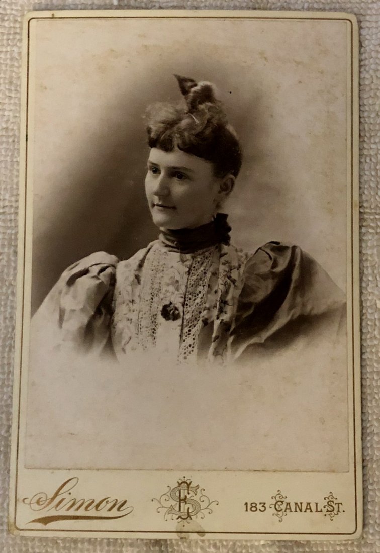 Photo, New Orleans, LA.: E. Simon Portraits, New Orleans, LA., 1833 Canal St., see photos.