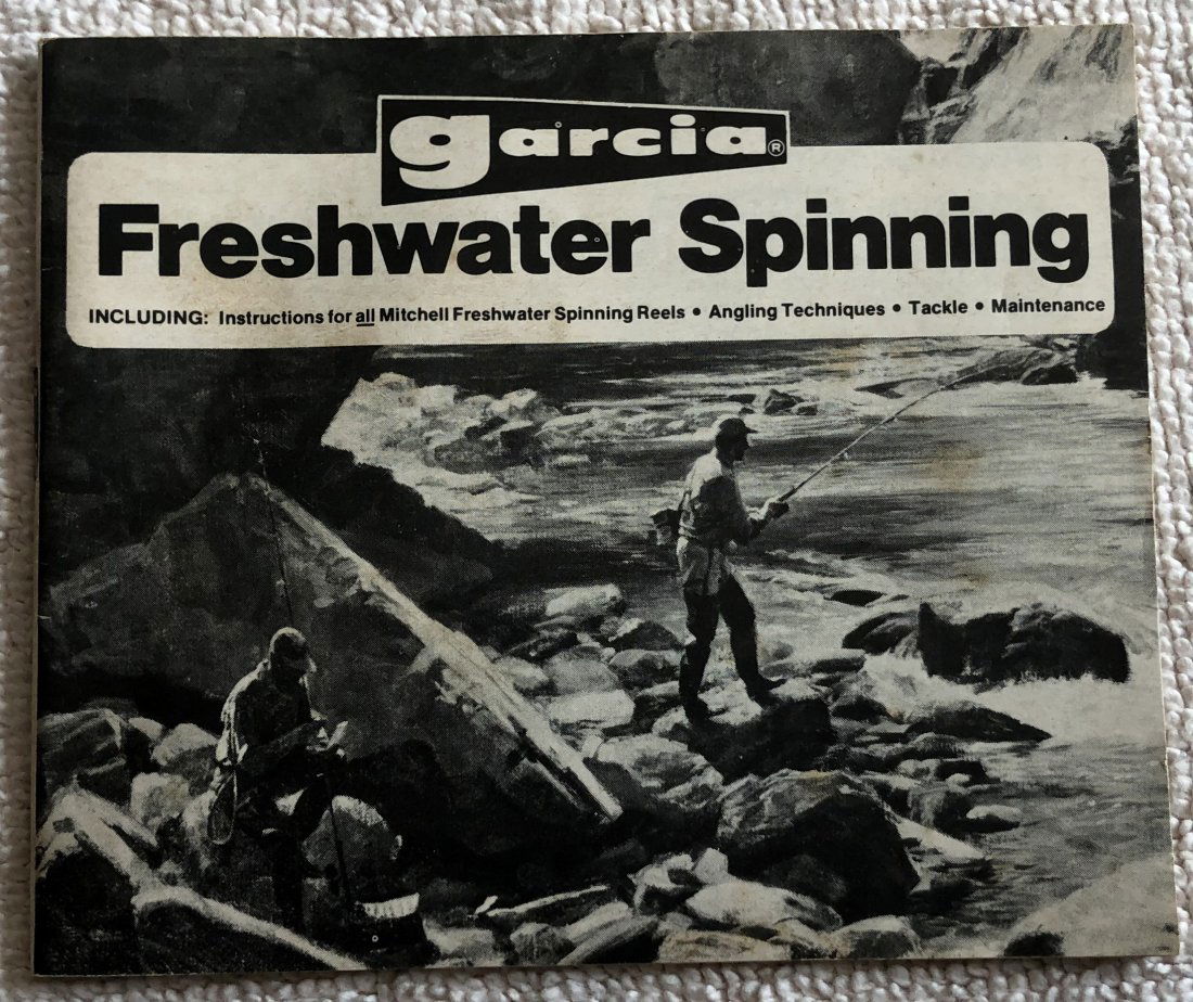 Garcia Booklet: Freshwater spinning, see photos.