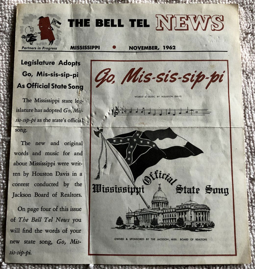 The Bell Tel News: 1962 Mississippi, see photos.