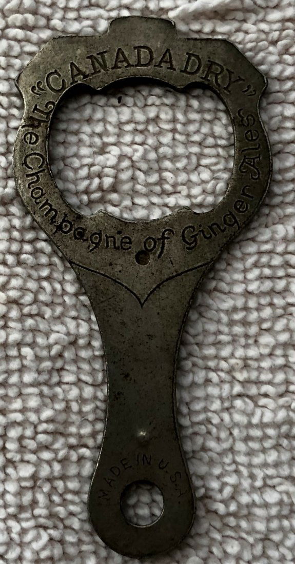 Bottle Opener: Canada Dry opener, see photos.