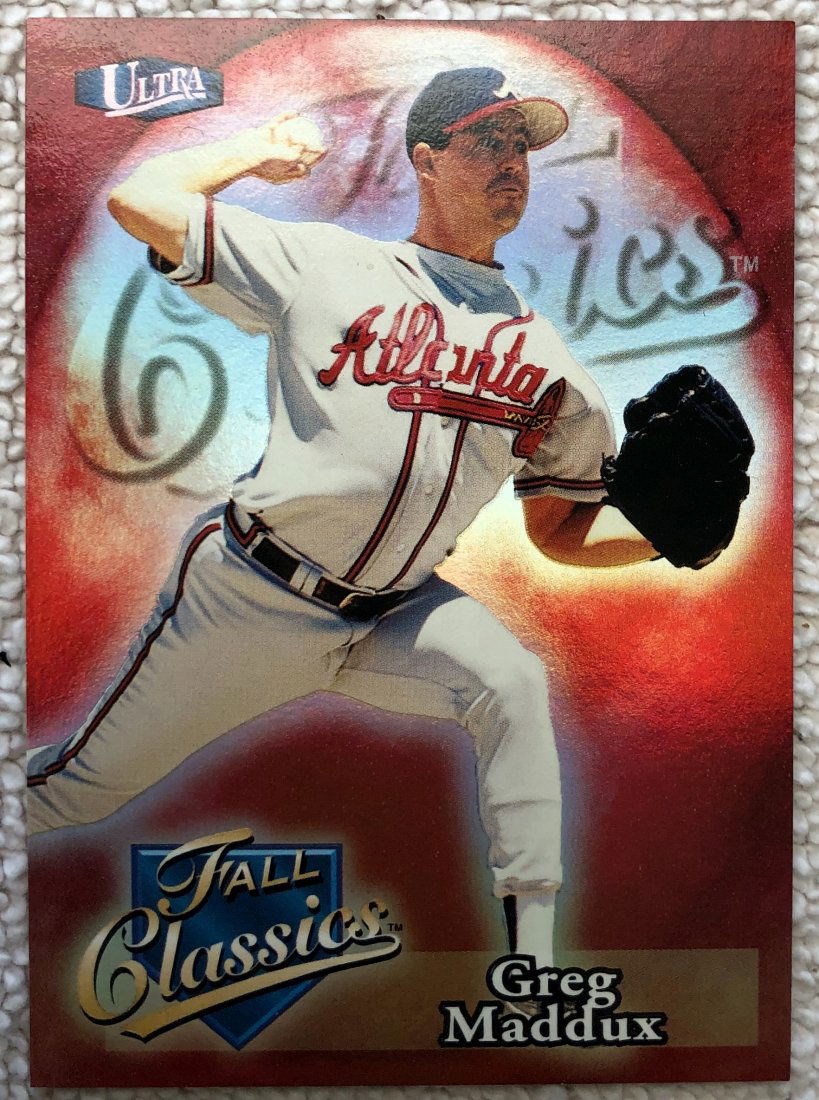 Greg Maddux: 1999 Ultra, Fall Classic, 8 of 15 FC, see photos.