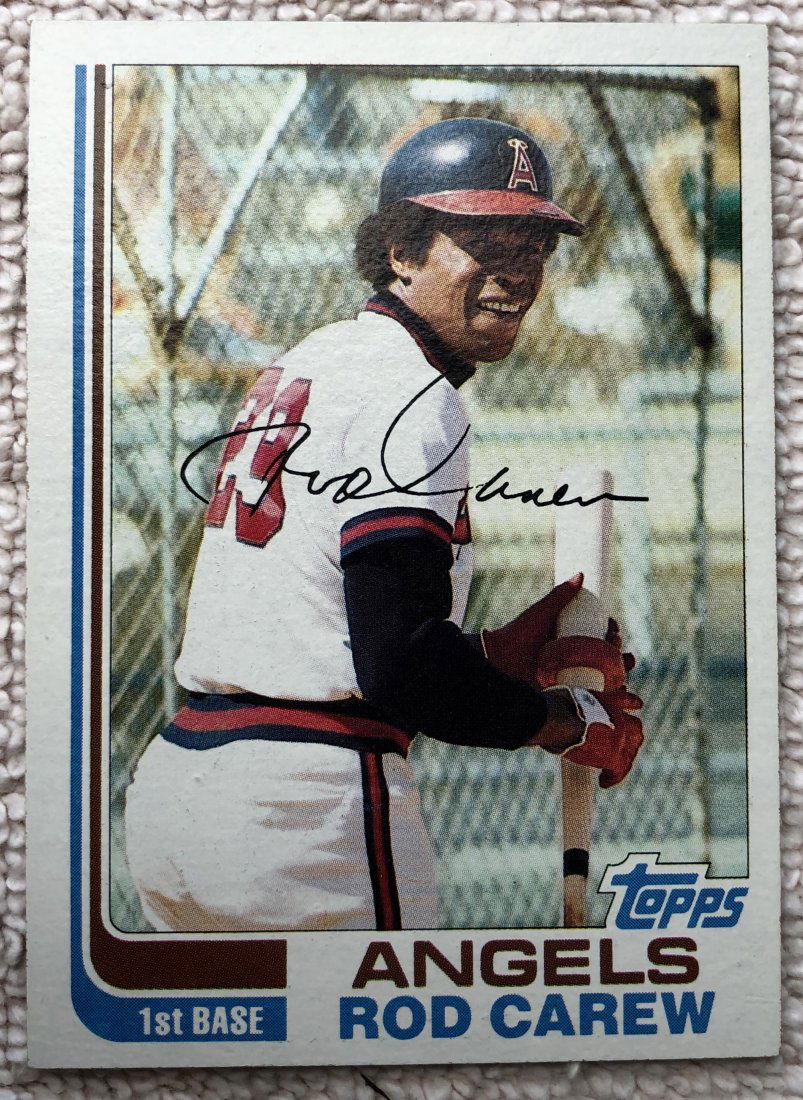 Rod Carew: 1982 Topps, #500, see photos.