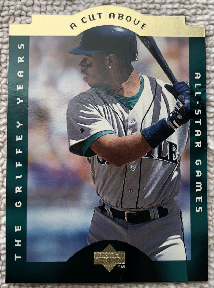 Ken Griffey Jr.: 1996 Upper Deck, A Cut Above, CA4, see photos.
