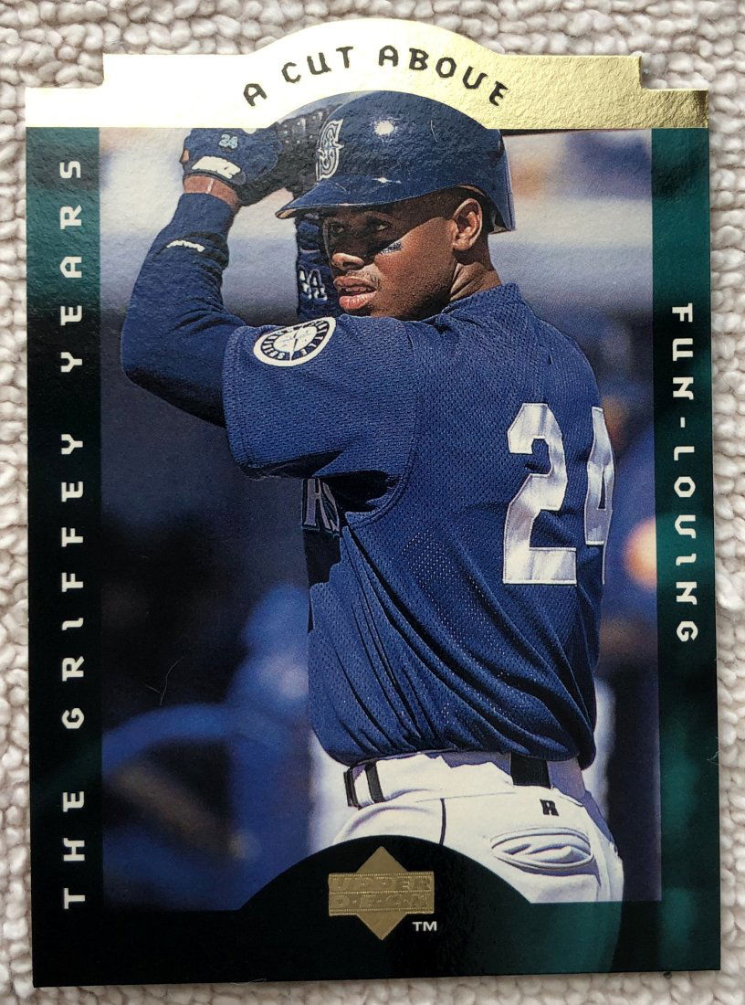 Ken Griffey Jr.: 1996 Upper Deck, A Cut Above, CA3, see photos.