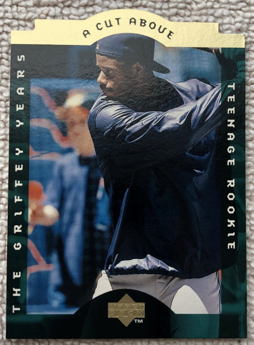 Ken Griffey Jr.: 1996 Upper Deck, A Cut Above, CA1, see photos.