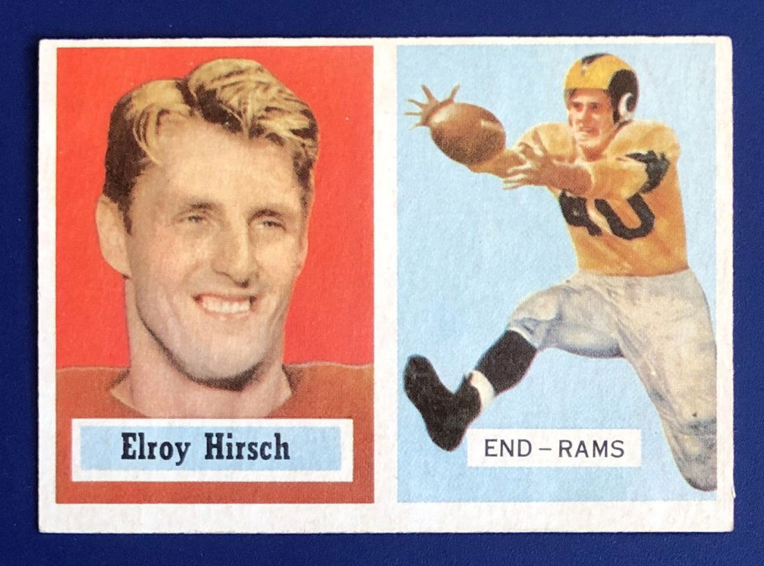 Elroy Hirsch: 1957 Topps #46, see photos.