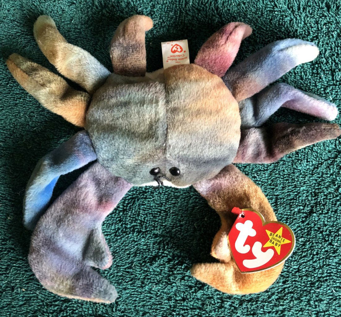 Beanie Baby: Claude, has both tags, see photos.