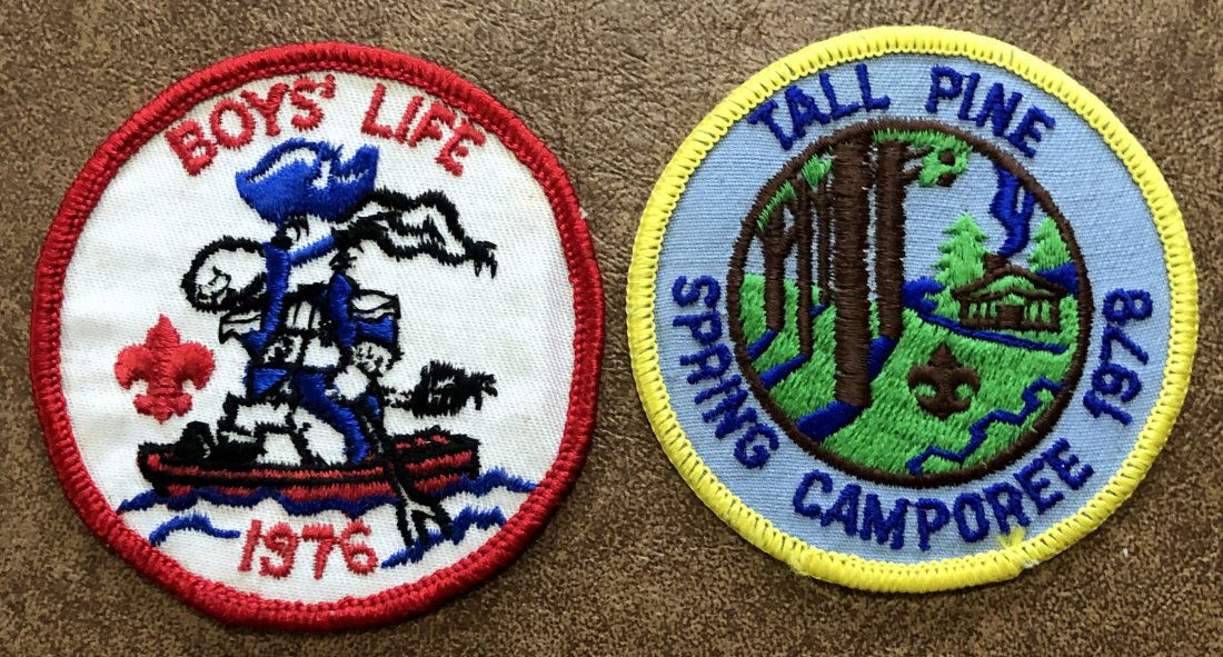 Boy Scout Patches: Two BSA patches.